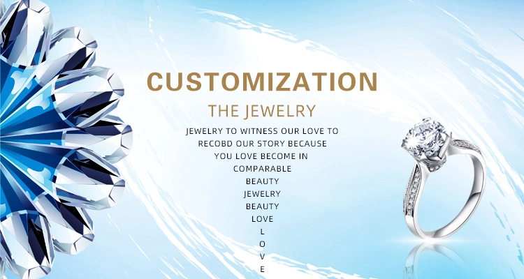 Moissanite Gems Rings Gold Wholesale 925 Sterling 10/14/18K Gold Round Stone R Women Men Bag Gift Zircon White Party