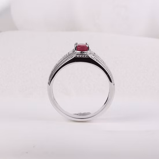 Alla moda 2023 gioielli da uomo all'ingrosso della fabbrica Hip Hop Moissanite CZ diamante placcato rodio gioielleria raffinata anello di moda